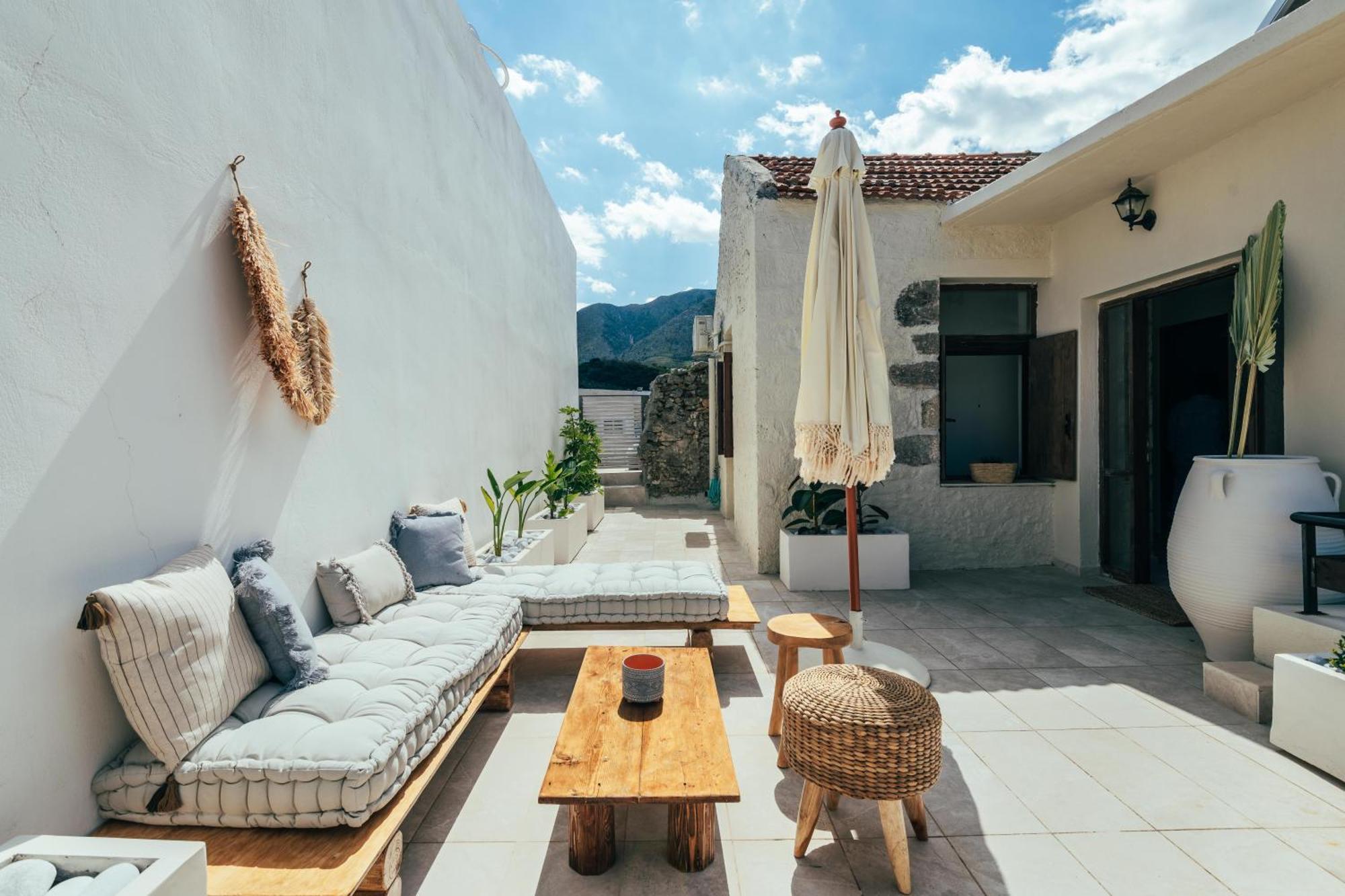 Villa To Patriko à Kournás Extérieur photo