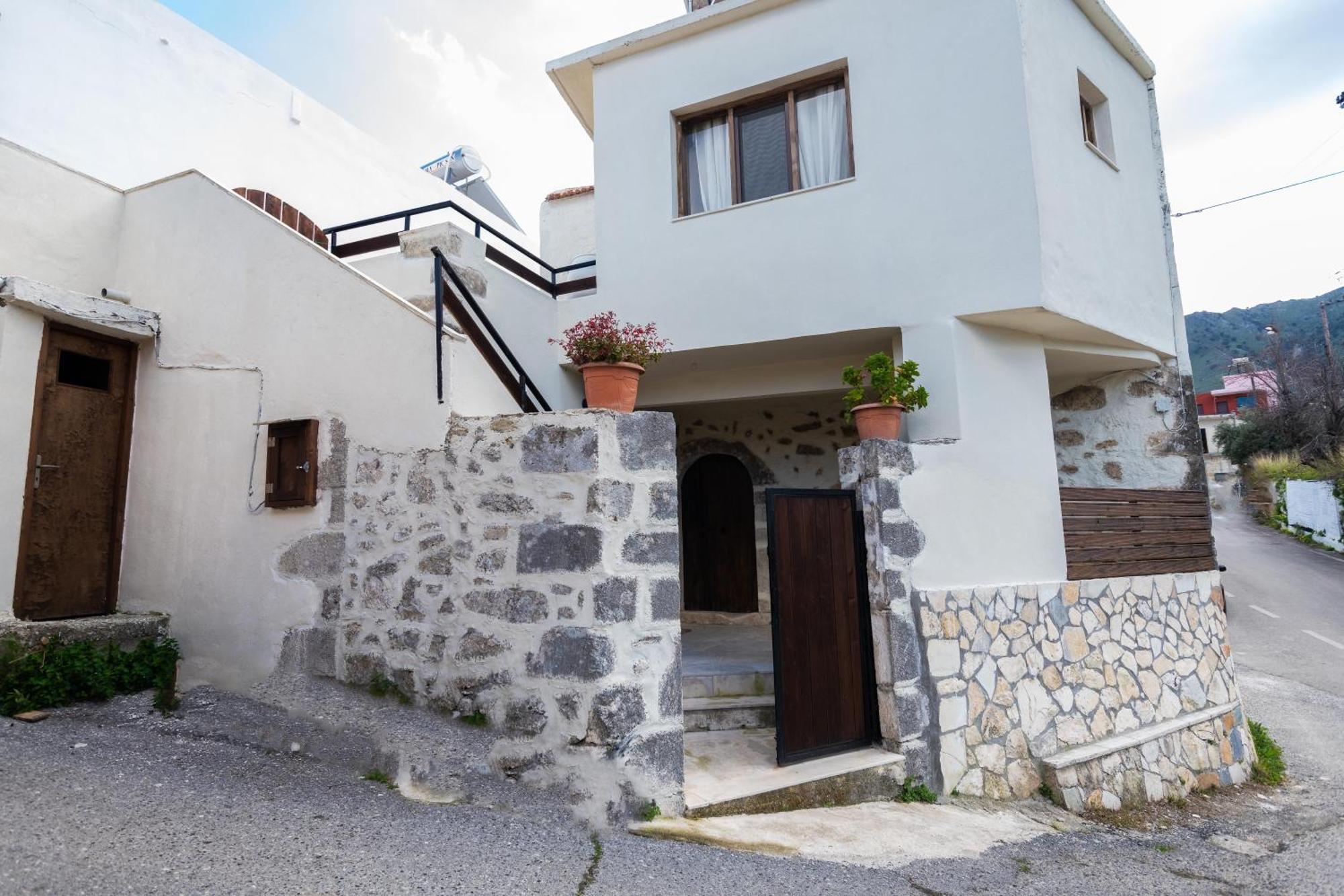 Villa To Patriko à Kournás Extérieur photo