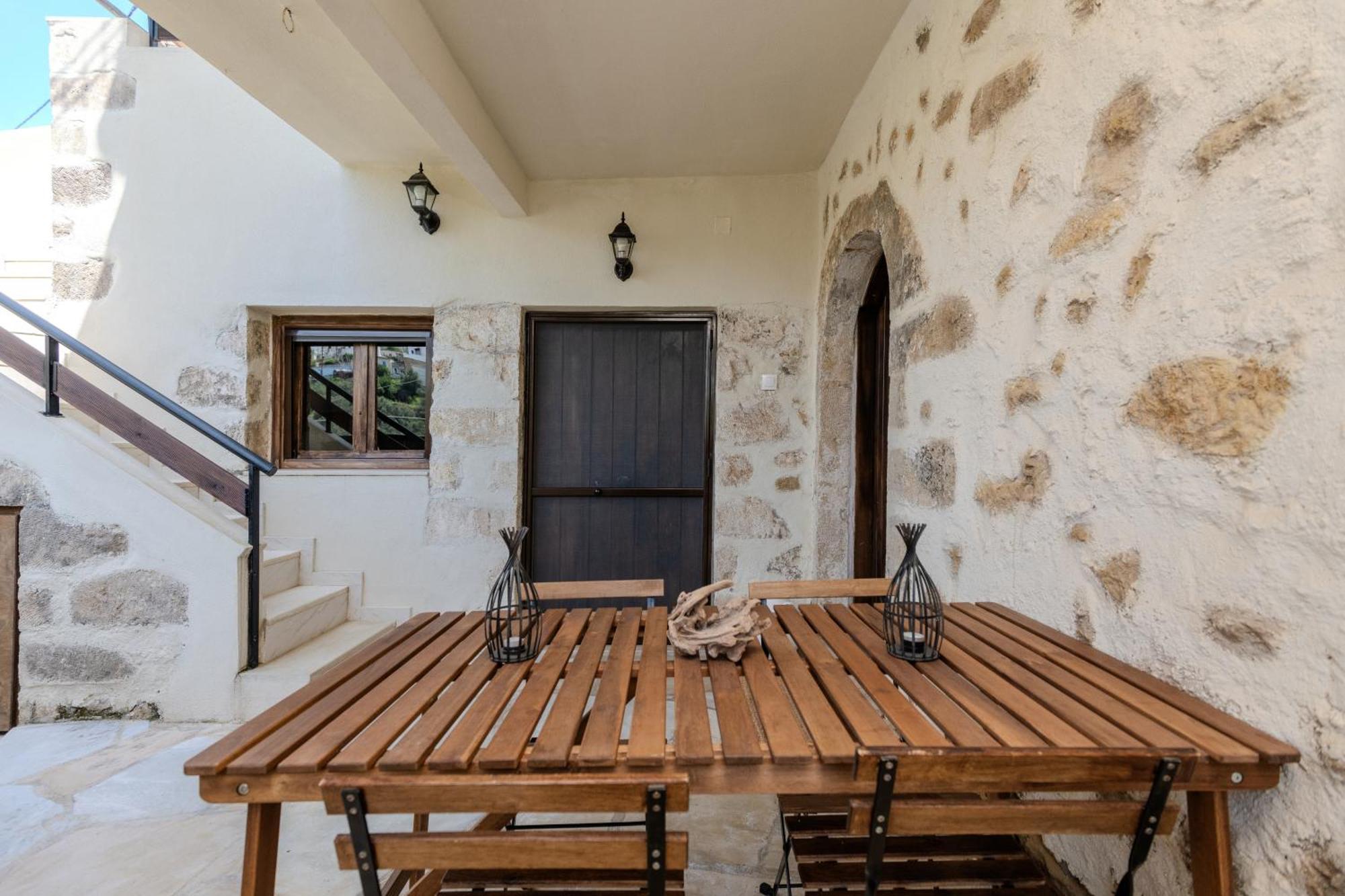 Villa To Patriko à Kournás Extérieur photo